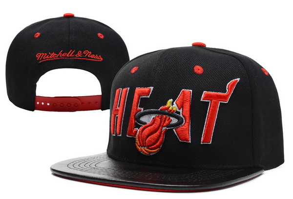 NBA Miami Heat MN Snapback Hat #110